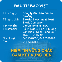 Địa chỉ Bảo Việt Đầu Tư