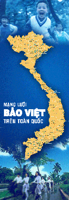 Mạng lưới Bảo Việt trên toàn quốc